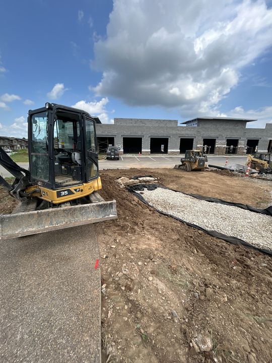Commercial site trenching